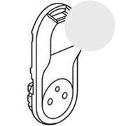 enjoliveur - prise de courant 2p+t + usb- legrand céliane - blanc