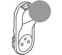enjoliveur - prise de courant 2p+t + usb- legrand céliane - titane