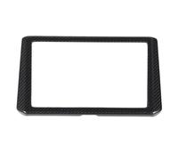 Enjoliveur de cadre écran carbone sec pour tableau de bord, compatible GR 2023-2025 - Protection élégante, installation facile, finition sportive pour habitacle auto moderne