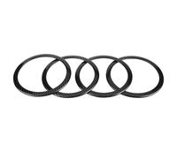 Enjoliveur de haut-parleur, enjoliveur de haut-parleur de porte, couvercle de haut-parleur de porte, couvercle de haut-parleur de porte intérieur, enjoliveur de haut-parleur de porte en fibre de carbo