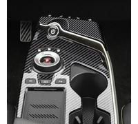 Enjoliveur de levier de vitesse en finition fibre de carbone compatible avec les modèles Kia EV6 à partir de 2021 Mise à niveau intérieure