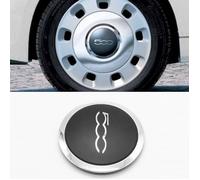 Enjoliveur de moyeu de 133 mm pour roues Fiat 500, capuchons de moyeu centraux 68078419AC 68078421AC, cache-poussière 5188486~4587