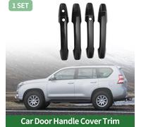 Enjoliveur De Poignée De Porte De Voiture, Coque De Poignée De Porte Latérale, Pour Honda Odyssey 2015-2022, Abs Fibre De Carbone Noir 1 Ensemble