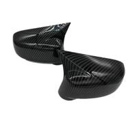 Enjoliveur De Rétroviseur Extérieur Autocollant Garniture De Porte Pour Nissan Pour Tiida Hatchback 2004-2010 YIJIAVSX(Carbon Look)