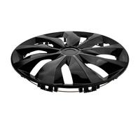 Enjoliveur de Roue 15 Pouces en PP Noir, Couvre-Jante Décoratif