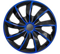Enjoliveur 16" universel bleu et noir NRM 4 piéces