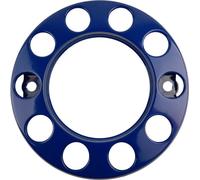 Enjoliveur de roue avant 22,5" bleue 10 trous universel DAF Renault Iveco MAN Mercedes Volvo Scania