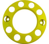 Enjoliveur de roue avant 22,5" jaune 10 trous universel Renault Iveco MAN Mercedes Volvo Scania DAF