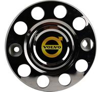 Enjoliveur de roue avant 22,5 métallisé avec logo Volvo en couleur, 10 trous | 1043100-VOLVO2