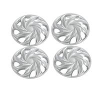 Enjoliveur De Roue Couvre Élégant Argent ABS 13 Pouces Universal Fit Snap sur Moyeu Caps pour Voitures Camions 4 Pcs