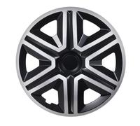 Enjoliveur de roue NRM ACTION noir-argent 14"" , 1 piece
