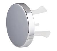 Enjoliveur de trop-plein Ø23 à 30 mm en ABS chromé. Finition brillante pour lavabo ou vasque. Installation rapide et esthétique. Sert à embellir et protéger l’orifice du trop-plein NOYON & THIEBAULT