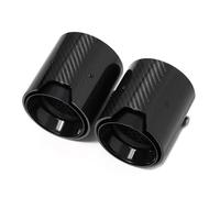 Enjoliveur D'échappement Pour BMW F30, M335i, M340i, F32, F33, F36, M435i, M440i, Embout D'échappement En Fibre De Carbone 2 Pièces/lot, Silencieux ID60 Mm