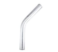 Enjoliveur D'échappement Tube En Alliage D'aluminium OD 51/57/63/70/76 Mm, Tuyau D'admission D'air Pour Refroidisseur Intermédiaire, 0/45 Degrés, Longueur 500Mm, Pour Voiture