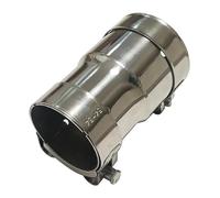 Enjoliveur D'échappement Tuyau D'échappement Voiture Acier Inoxydable 304 Réducteur Taille Manchon Silencieux Général 1(57mm-63mm)