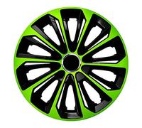 Enjoliveur Extra Strong Vert/Noir 14 "Lot de 4
