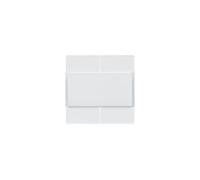 Enjoliveur Gallery Pure pour 4 boutons poussoirs KNX - HAGER WXE304B