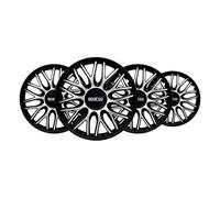 Enjoliveur Goodyear Roma Noir Argenté 16" (4 Uds)