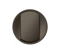 Enjoliveur Graphite pour poussoir et va-et-vient avec couronne lumineuse 10AX - doigt large