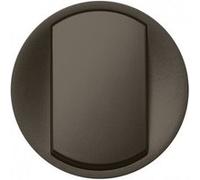 Legrand 067901 Enjoliveur Large Céliane pour Interrupteur, Poussoir Soft, Finition Graphite