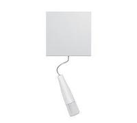 Enjoliveur Hager Gallery pour interrupteur à tirage - 2 modules - Blanc