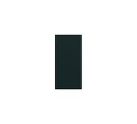Enjoliveur Hager Gallery pour va-et-vient - 1 module - Noir
