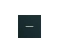 Enjoliveur Hager Gallery pour va-et-vient à voyant - 2 modules - Noir