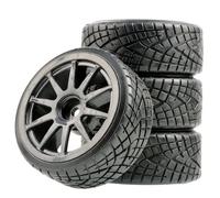 Enjoliveur Haute Résistance pour Tamiya pour TT01 pour TT02 1/10 | Upgrade your RC car with high-strength hubcaps, increase ground clearance, and snap-on direct ModèLe