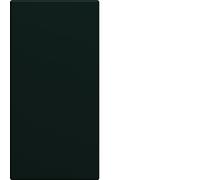 Enjoliveur Hager Gallery pour va-et-vient - 1 module - Noir