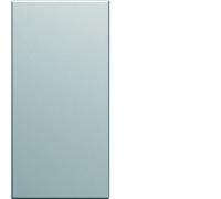 Enjoliveur Hager Gallery pour va-et-vient - 1 module - Titane