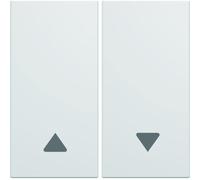 enjoliveur - interrupteur - volet roulant - pure - hager gallery wxd300b