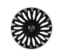 Enjoliveur OMP Stinger Speed noir argenté 14" (4 uds)