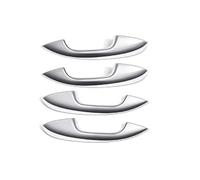 Enjoliveur Poignée Compatible Avec Mercedes-Benz Pour E-Class 2017 2018 2019 2020 2021 2022 2023 Conduite À Gauche Kit De Garniture De Poignée De Porte Extérieure Chromée(Carbon fiber)