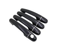 Enjoliveur Poignée Compatible Avec Toyota Pour Probox Pour Van Pour Succeed 2002-2023 Poignées Poignées Porte Ensembles Garnitures Couverture Voiture Coque(1Keyholes 4door B)