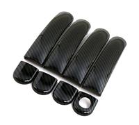 Enjoliveur Poignée Compatible Avec VW Pour Passat Pour B5 Pour B5.5 2000-2005 Couvercle Poignée Latérale Extérieure Garniture Cuvette Porte Cadre Moulage(1 Key Hole Handle)