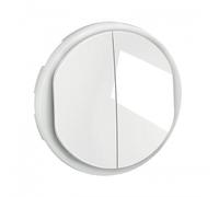 Enjoliveur pour double poussoir NO+NF lumineux Céliane LEGRAND