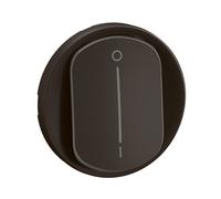 Enjoliveur pour interrupteur bipolaire à voyant Céliane - Noir - LEGRAND - CN1020