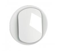 enjoliveur - pour mécanisme de commande - simple - blanc - legrand céliane cb0001