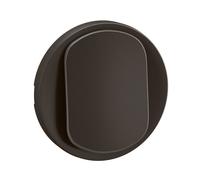 Enjoliveur pour interrupteur et ou va-et-vient lumineux Céliane - Noir - LEGRAND - CN1001