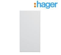 Enjoliveur pour interrupteur Gallery 1 module Pure - HAGER WXD010B