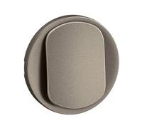 Legrand Enjoliveur Céliane CT0001 pour interrupteur/va-et-vient Titanium Gris Plastique Intérieur