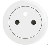 enjoliveur - pour prise 2p+t - surface - blanc - legrand céliane cb0111