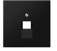 Enjoliveur - Pour Prise Rj45 Simple - Noir Jung Ls969-1uaswm