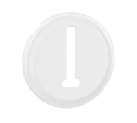 enjoliveur - pour prise téléphone en t - blanc - legrand céliane cb0338