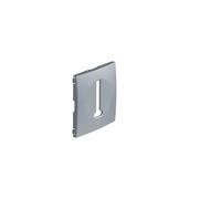 Enjoliveur pour prise téléphone titane KALLYSTA - HAGER WK750T