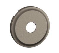 Enjoliveur pour prise TV Céliane mâle et type F à visser - Titanium - LEGRAND - CT0382