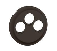 Enjoliveur pour prise TV-R-SAT DAB+ Céliane - Noir - CN0388