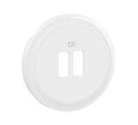 Céliane - enjoliveur prise chargeur USB simple ou double - Legrand CB0154