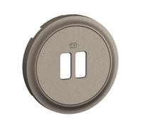 Enjoliveur prise USB double Céliane - Titane LEGRAND