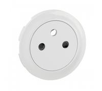 enjoliveur - pour prise 2p+t - surface - blanc - legrand céliane cb0111